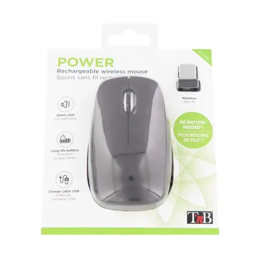 Souris sans fil rechargeable POWER