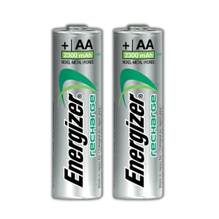 2 x Piles ENERGIZER Rechargeable AA