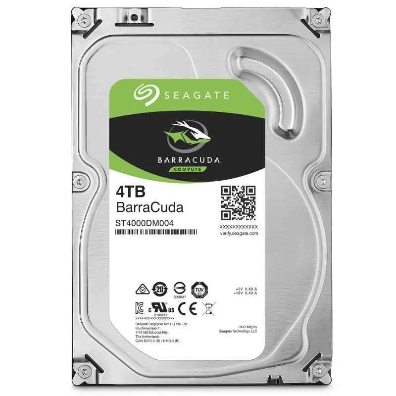 Disque Dur Interne Seagate Barracuda 4 To SATA 3.5″