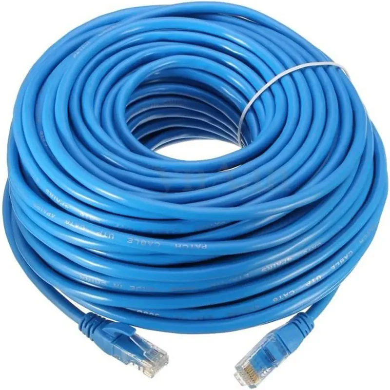 Cable Réseau RJ45 Cat6 FTP 25M Bleu